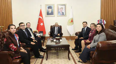 Vali Ünlüer, KABİYAD Yönetimini Makamında Ağırladı