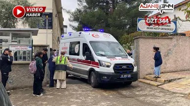 Kahramanmaraş’ta koku alarmı: öğrencileer  hastaneye kaldırıldı
