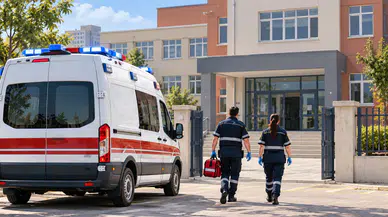 Başakşehir’de okulda bıçaklı saldırı: 5 yaralı