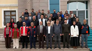 Afşin Kaymakamlığı Personeline AFAD’dan Deprem Tatbikatı