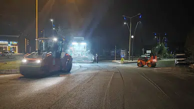 Hasan Efendi Caddesi’nde ilk kat asfalt tamamlandı
