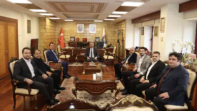 KMTSO'dan KSÜ Rektörüne Hayırlı Olsun Ziyareti