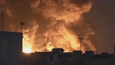 Hayfa’daki Rafineri Görüntüleri Gündem Oldu