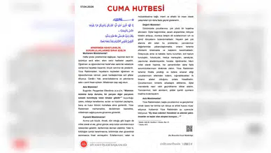 Cuma Hutbesinde Birlik, Sorumluluk ve Aile Vurgusu