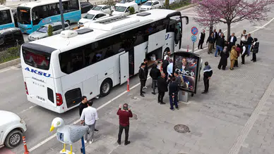 Çiftçilere Yoğun Destek; Konya Tarım Fuarı İçin Üreticiler Uğurlandı!