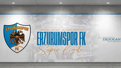 Erzurumspor Süper Lig’e Yükseldi Başarı Tescillendi