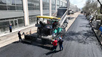 Büyükşehir, Toptancılar Sitesi Yollarını Yeniliyor