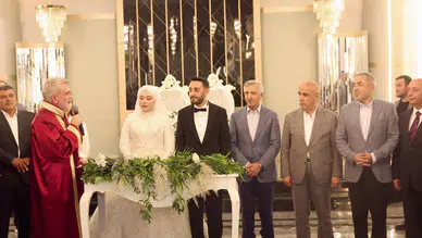 Kahramanmaraş Protokolü, Bakan Ailesinin Mutluluğunu Paylaştı