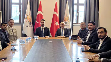 AK Parti Kahramanmaraş İl Başkanlığı'ndan Muhammed Raşit Ünal’a Ziyaret