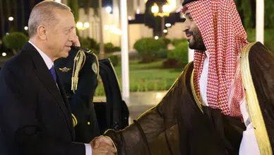 Erdoğan ile Suudi Arabistan Veliaht Prensi Bin Selman Gazze’yi Görüştü