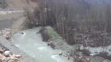 Helete’de doğalgaz çalışmaları dereyi taşırdı