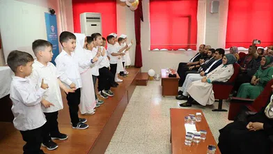 Pazarcık’ta minik hafızlar gönülleri fethetti