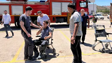 Hastane görevlilerine afet eğitimi verildi