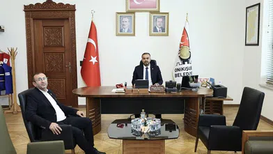 Başkan Toptaş, CHP’li Ateş’i makamında ağırladı