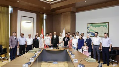 Başkan Toptaş, LGS Birincilerini Ödüllendirdi