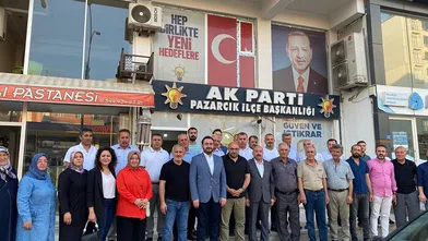 Milletvekili Şahin, Pazarcık’ta temaslarda bulundu