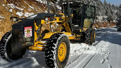 Büyükşehir, Göksun Kırsalında Yolları Ulaşıma Açık Tutuyor