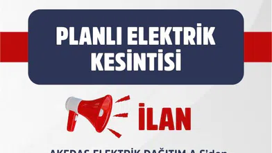 Göksunlu Dikkat!  O tarihte Elektirikleriniz Kesilecek