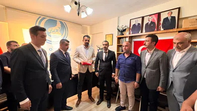 Ülkü Ocakları Dulkadiroğlu İlçe Başkanlığında Bayrak Değişimi