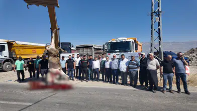 Yıllardır Beklenen Yol Çalışması Başladı, Vatandaşlar Kurban Kesti