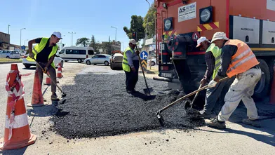 Dulkadiroğlu’nda Altyapısı Tamamlanan Yollarda Asfalt Onarımı Devam Ediyor