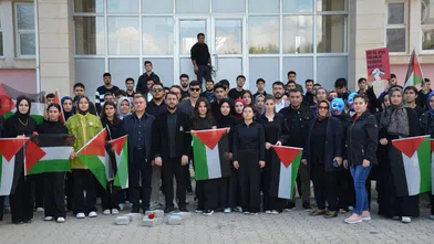 Kahramanmaraş’ta KSÜ Öğrencileri Filistin ve Doğu Türkistan İçin Tek Yürek Oldu