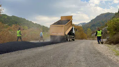 Andırın'a Ulaşımı Kısaltan Yolda Son Çalışmalar Başladı