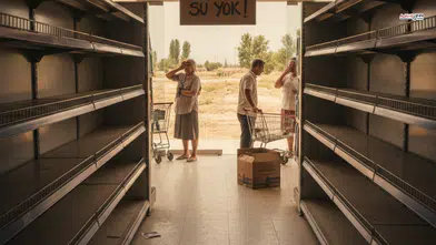 2,5 Gündür Susuz Kalan Kastamonu'da Marketlerde Su Kalmadı