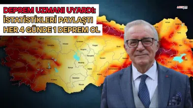 Deprem Uzmanı Uyardı: İstatistikleri Paylaştı Her 4 Günde...