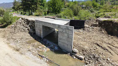 Andırın’da 5 Mahalleye Hayat Veren Köprü Menfezinin Tamamlanmasına Az Kaldı