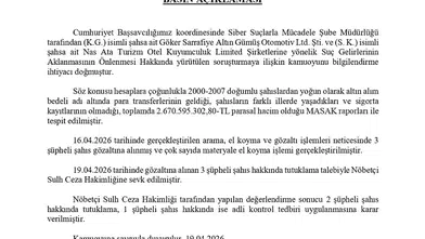 Yüksek Hacimli Para Trafiği Soruşturmasında Yeni Gelişme