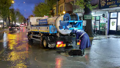 Sağanak Yağışların Yarattığı Sorunlar Hızla Ortadan Kaldırılıyor
