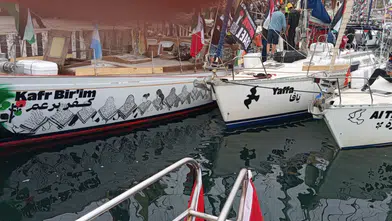 Sumud filosu, Gazze'nin anılarını denizle buluşturarak yol alıyor.