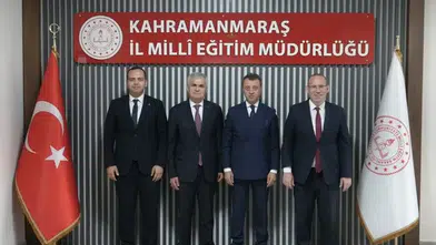 Kahramanmaraş İl Millî Eğitim Müdürü Akpınar’a Protokol Ziyareti