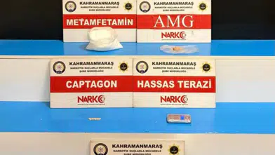 Kahramanmaraş’ta Uyuşturucu Operasyonu