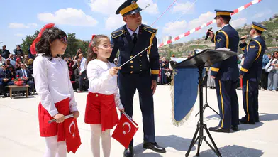 Hava Kuvvetleri Bandosu'ndan Öğrencilere Moral Desteği!