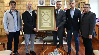 İlim Yayma Cemiyetinden KSÜ Rektörü Okumuş’a Ziyaret