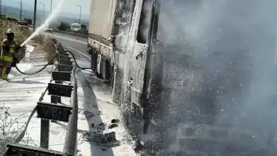 Kahramanmaraş'ta Tır Yangını Paniğe Neden Oldu