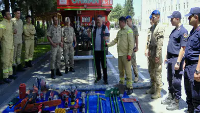 Orman Yangınlarıyla Mücadelede Jandarmaya Eğitim Desteği