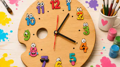 Çocuklar Ahşap Saatlerini Kendi Elleriyle Tasarlayacak