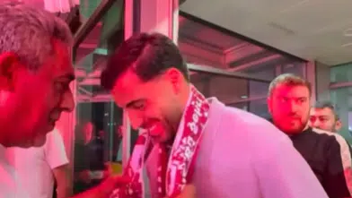 Kemal Rüzgar'a Elazığ'da meşalelerle karşılandı