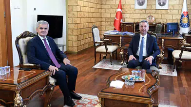 İl Millî Eğitim Müdürü Akpınar'dan Rektör Okumuş'a Ziyaret