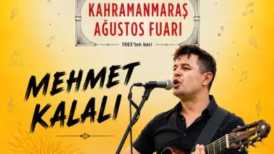 Mehmet Kalalı Ağustos Fuarı’nda Sahne Alacak