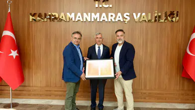 Vali Ünlüer, TürkMedya Heyetini Ağırladı