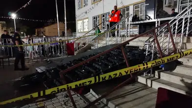 Festival Alanındaki Led Ekran Devrildi: 5 Yaralı