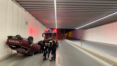 Kahramanmaraş'ta Alt Geçitte Kaza: 2 Yaralı!