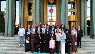 Erdoğan, Ayser Çalık Ailelerini Külliye’de Ağırladı