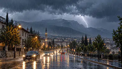 Kahramanmaraş’ın 4 İlçesinde Sağanak Yağış Uyarısı
