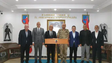 Vahit Kirişci’den Tuğgeneral Sadık Gülecen’e ziyaret