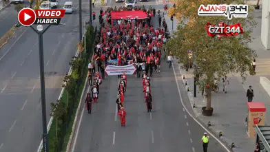 Kahramanmaraş’ta gaziler Türk bayraklarıyla yürüdü